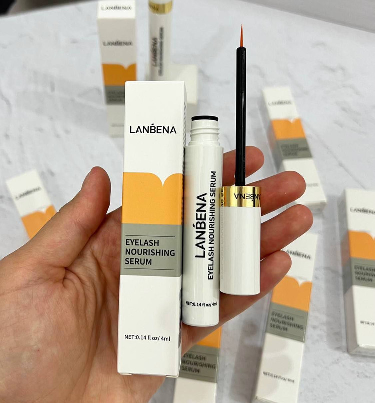 تقویتکننده مژه لانبنا LANBENA اورجینال | سرم تقویت و مراقبت از مژه، کمک به حفظ استحکام و سلامت مژهها، مناسب مژههای ضعیف و شکننده، با استفاده آسان و مناسب روتین روزانه مراقبت از مژه