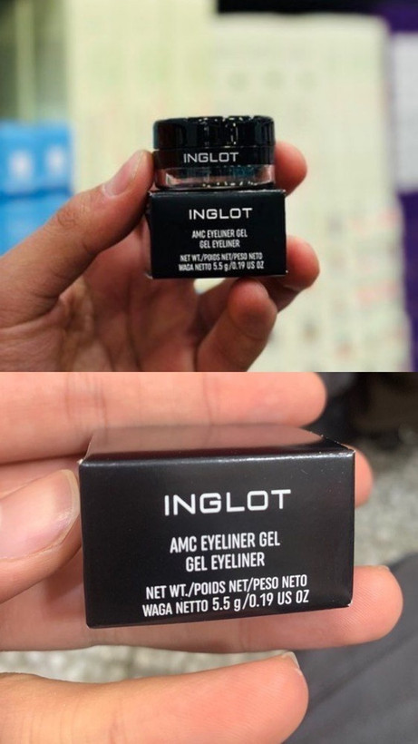 خط چشم ژلی/ Inglot (AMC Eyeliner Gel) یکی از حرفهایترین خط چشمهای ژلی بازاره مخصوص کار تمیز و موندگار مشخصات: •بافت ژلی نرم و روان •رنگ مشکی خیلی قوی (پیگمنت بالا) •ضدآب و ضدتعریق •ماندگاری بالا (بدون پخش شدن) •وزن: 5.5 گرم کاربرد: •کشیدن خط چشم دقیق و تیز •خط چشم گربهای و حرفهای •حتی برای طراحیهای خاص (آرت میکاپ) مناسب برای: •میکاپ آرتیستها •استفاده روزانه با ماندگاری بالا •چشمهای حساس (معمولاً خوب سازگاره)