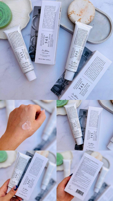 کرم ترمیم کننده و تسکین دهنده دکتر آلتیا 345 Dr. Althea 345 Relief Cream محصول تخصصی از برند کرهای Dr. Althea کرم 345 رلیف با فرمولاسیون حرفهای و ترکیب 3 نوع عصاره گیاهی، 4 ماده فعال تسکیندهنده و 5 نوع هیالورونیک اسید، یک محصول ایدهآل برای پوستهای حساس، ملتهب و کمآب است. مرطوبکننده عمیق کاهش التهاب و قرمزی مناسب انواع پوست حتی پوستهای بسیار حساس فاقد پارابن، عطر مصنوعی و مواد حساسیتزا حجم: 50ml ترکیبات مؤثر: عصاره ساقه گیاه Opuntia Ficus-Indica سرامید، پانتنول و نیاسینامید عصاره گیاه آسیا (Centella)، اسطوخودوس، و برگ چای