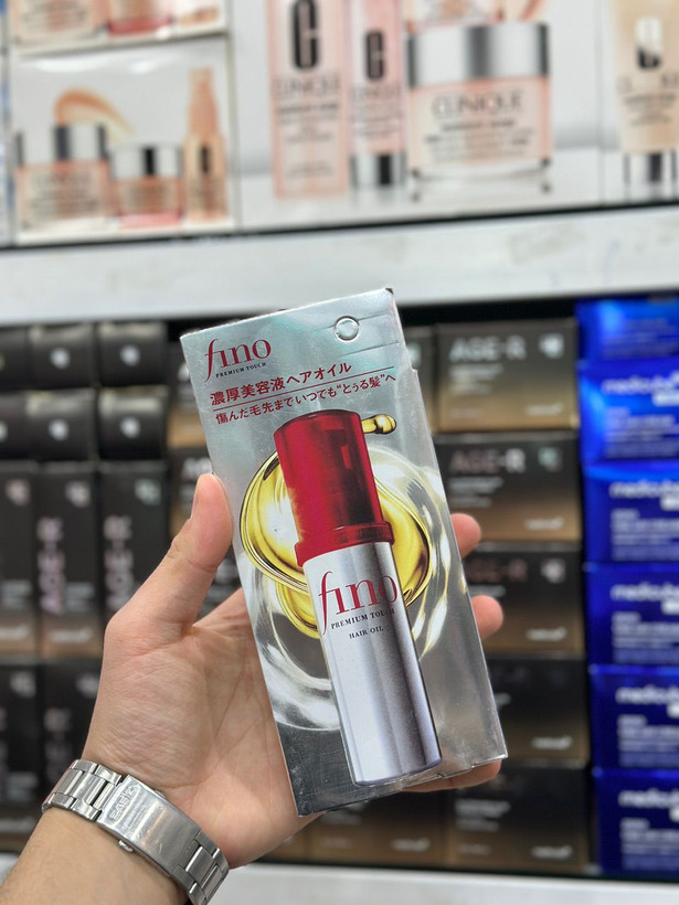 سرم موی فینو پرمیوم تاچ شیسیدو 70 میلی لیتر FINO ساخت ژاپن (اصل و اورجینال)حجم 70 میلی لیتر مناسب همه انواع مو حتی آسیب دیده و کراتین شده حاوی اسکوالن، آرژنین، روغن جوجوبا و سیلیکون سبک ترمیم، احیا، تغذیه و لطیف کننده مو ضد وز، موخوره و افزایش شانه پذیری مو