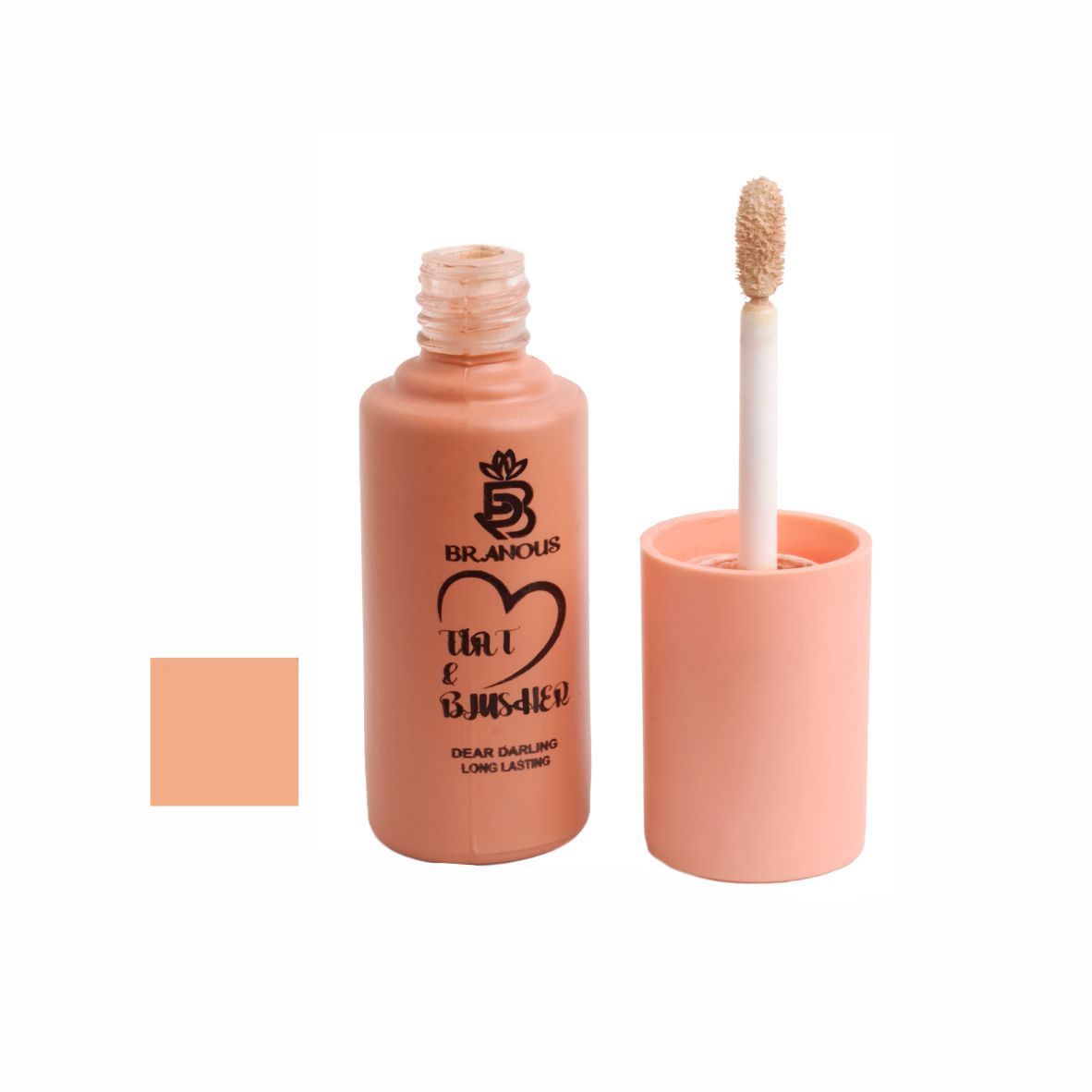 تینت لب کرمی برانوس  تک رنگ  ایجاد رنگ و ساختاری طبیعی مواد تشکیل دهنده سالم  عدم پخش رنگ دارای خاصیت مرطوب کنندگی و آبرسانی برای لب ها ماندگاری بسیار بالا
