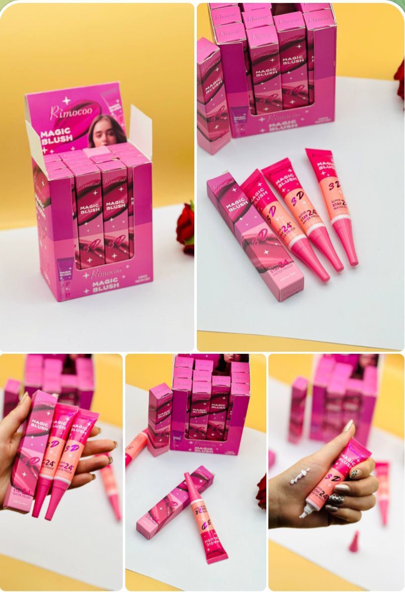 رژگونه حرارتی ریموکو    پیگمنت و رنگدهی بالا ماندگاری 24 ساعته بافت مخملی و سبک تک رنگ، رنگی شبیه به رژگونه لاو کیک شیگلم به عنوان رژلب هم قابل استفاده است حجم 20 میل  زمان ماندگاری:24 ساعت رنگ:صورتی نچرال جنس:کرم مناسب برای:رژ گونه مایع حرارتی جادویی توضیحات:رژگونه حرارتی مایع جادویی رنگ نچرال