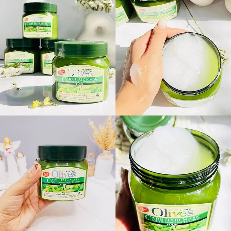 ماسک مو کاسه ای زیتون تقویتی برند olives دارای خاصیت درمانی احیا و ترمیم مو بازسازی ساقه و ریشه مو ایجاد شفافیت و نرمی مو تقویت موهای آسیب دیده و دکلره شده دارای خاصیت نرم کنندگی بالا مناسب داخل حمام غنی شده با عصاره زیتون