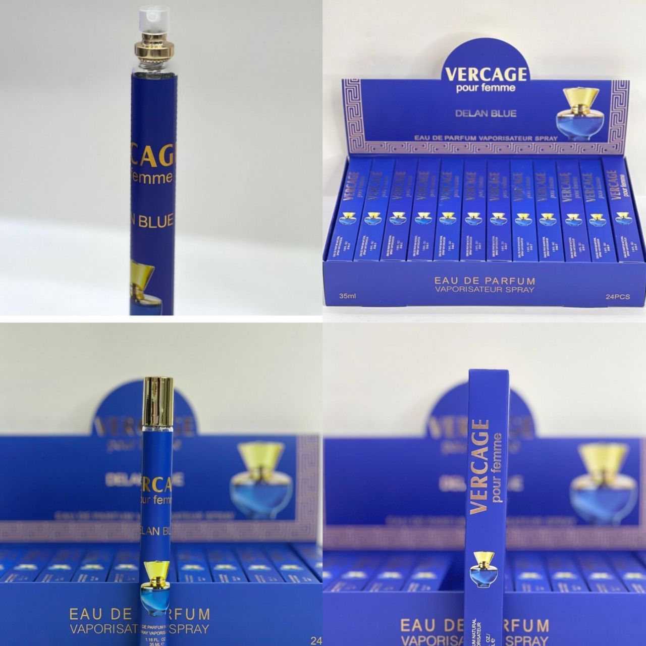 عطر قلمی ورساچه مدل پورفوم|VERCAGE pour femme • کیفیت عالی • ماندگاری عالی • گروه بویایی گلی میوه ای • رایحه گرم و شیرین • مناسب برای بانوان • بهترین کیفیت بازار •