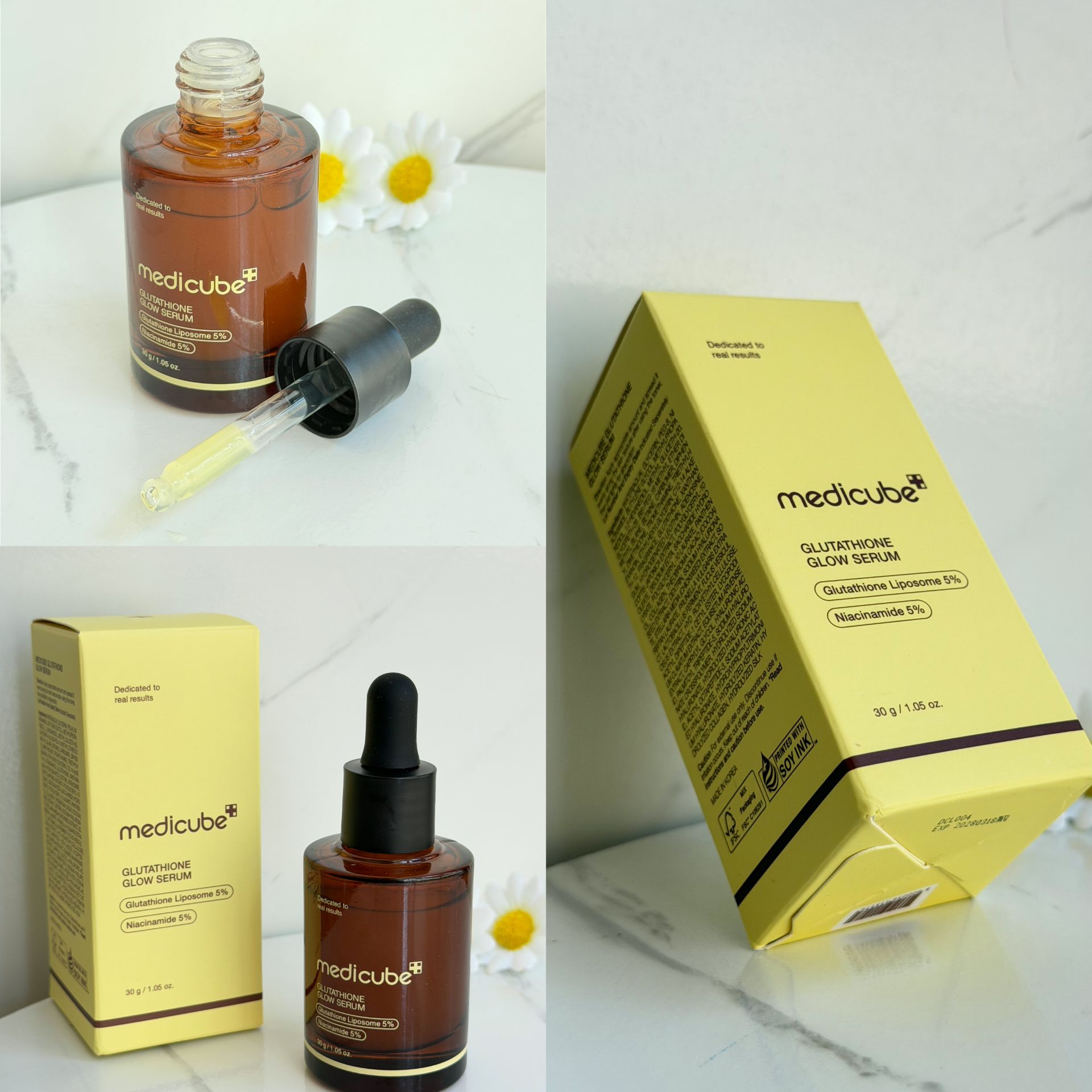 سرم گلوتاتیون جوانساز و روشن کننده مدی کیوب حاوی‌ عصاره های گیاهی ، گلوتاتیون 5%  نیاسینامید 5% بافتی سبک و جذب سریع بدون چسبندگی جوانساز و ضد چیون و چروک روشن کننده تیرگی های پوست کمک به بازسازی سلول های آسیب دیده تقویت سد دفاعی پوست کاهش لک های تیره و قهوه ای و آفتاب سوختگی تقویت شفافیت و درخشندگی پوست فاقد مواد مضر و حساسیت زا  مناسب برای انواع پوست حتی پوستهای حساس